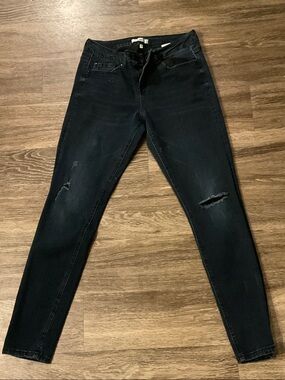 Dex Women’s Black Skinny Distressed Jeans